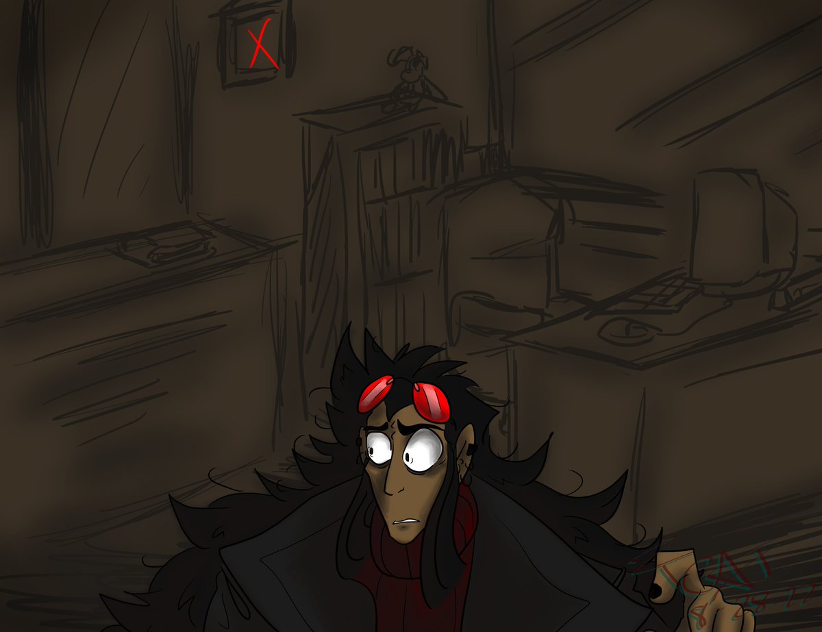 ZueltheCat's tweet photo. Behind you.

(RED X LORE POST) https://t.co/KCJSEYDbJ3
