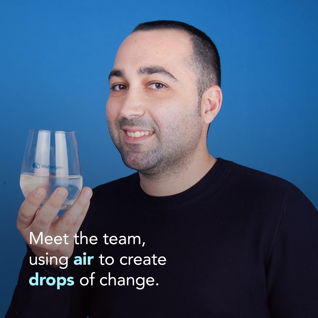 Watergen_Inc's tweet photo. Meet Dvir Kiback, Technical Engineer in the Pre &amp; After Sales Department. 
.
#technology #newtechnology #waterscarcity #water #meettheteam #workspaceculture #workinghappy #leadership #salesteam https://t.co/OuOHxtjyJT