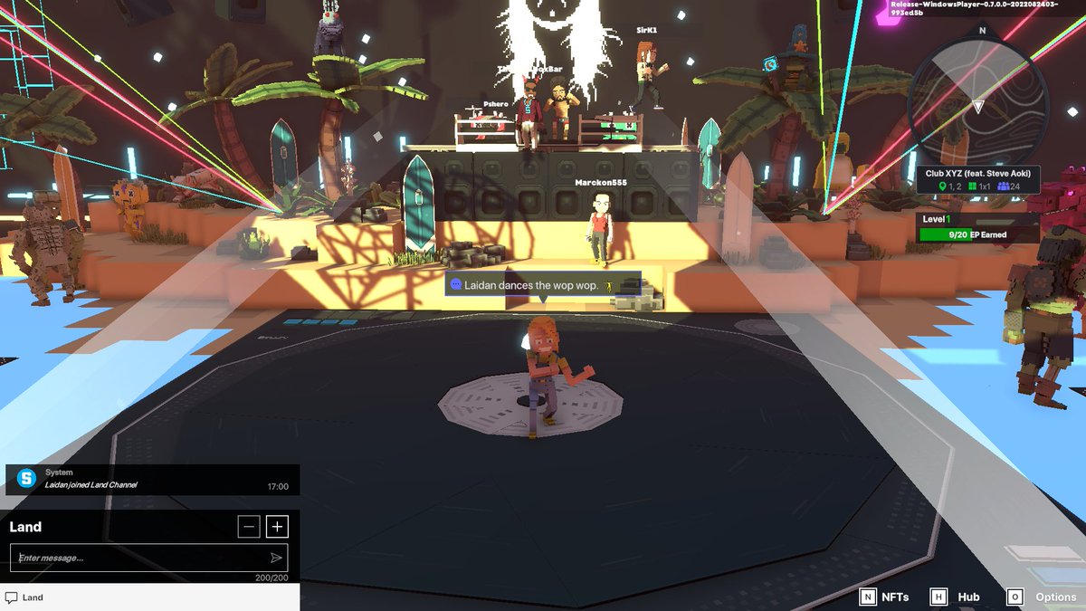 SusanDa08934513's tweet photo. @TheSandboxGame @steveaoki I just participated in the #SandboxAlphaS3Giveaway for a chance to win 500 SAND! On stage with Steve Aoki, check out my screenshot below!
👇 https://t.co/DzrYDAa0FY