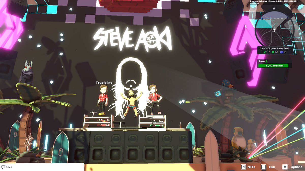 MiswarAlan's tweet photo. @TheSandboxGame @steveaoki I just participated in the #SandboxAlphaS3Giveaway for a chance to win 500 SAND! On stage with Steve Aoki, check out my screenshot below!
👇 https://t.co/tAqtnK05qF