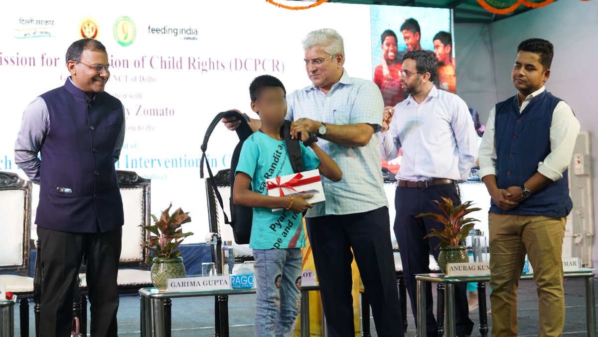 DCPCR's tweet image. .@DCPCR in collaboration with @FeedingIndia by @zomato has launched an “Ed-Tech Intervention- an Educate India Initiative”

With this launch, Delhi becomes the first state to provide #DigitalTablets for learning to the children in Delhi's govt-run child care institutions (1/n)