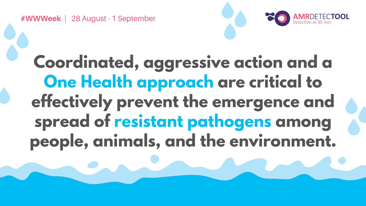 ISGLOBALorg's tweet photo. 💧 As a #OneHealth issue impacting life across humans, animals, and the environment, #AMR is found in one of the most basic resources for life: #water.
👩🏼🔬 This new approach, as well as rapid #AMRdetection, is critical to preventing its spread.
#WWWeek 👉🏼 https://t.co/eQ1FczAYES https://t.co/GLhh5Im38L
