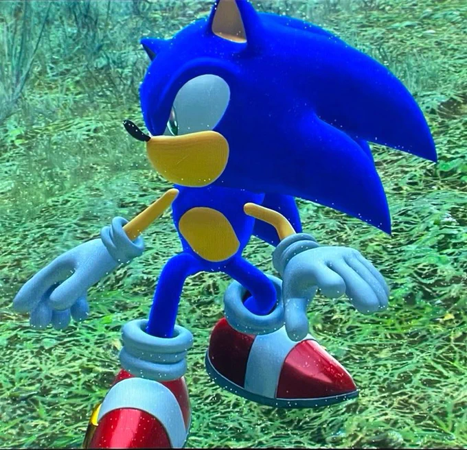 I'm actually unironically super proud of this  #myart #SonicFrontiers 