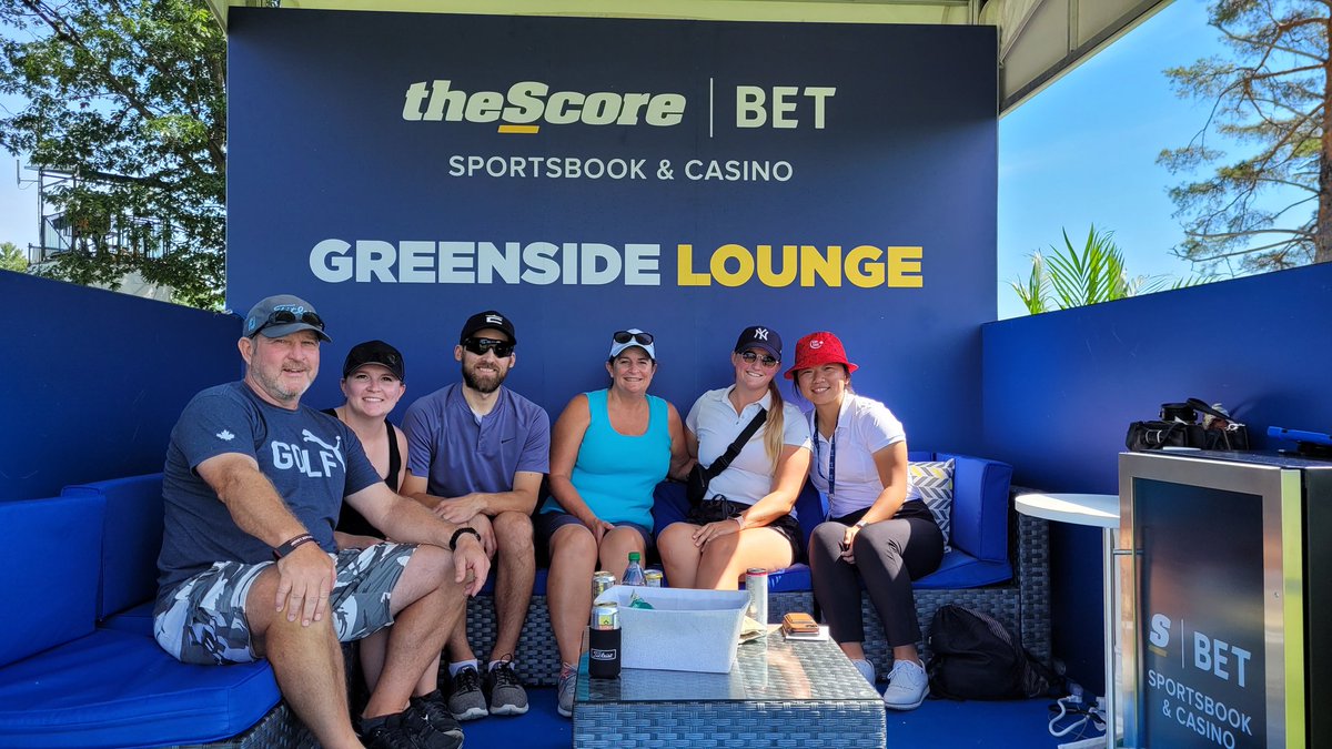 Thank you <a href="/theScoreBet/">theScore Bet</a> for the hospitality @cpwomensopen 11th greenside lounge.