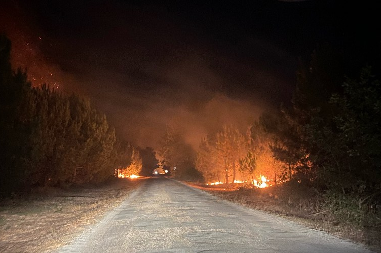 LoicBaras's tweet photo. Après un mois d'enquête portant sur 30 départs de #feuxdeforêt dans la région de Soulac-sur-mer , un suspect reconnaissant son implication est placé en détention provisoire. 🙏aux #gendarmes du Médoc et de la section de recherches de Bordeaux pour leur engagement jour et nuit ! https://t.co/A3PX40Xucv