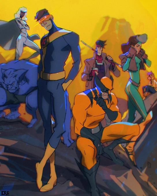  -#xmen #digitalcolor #comics #Procreate 