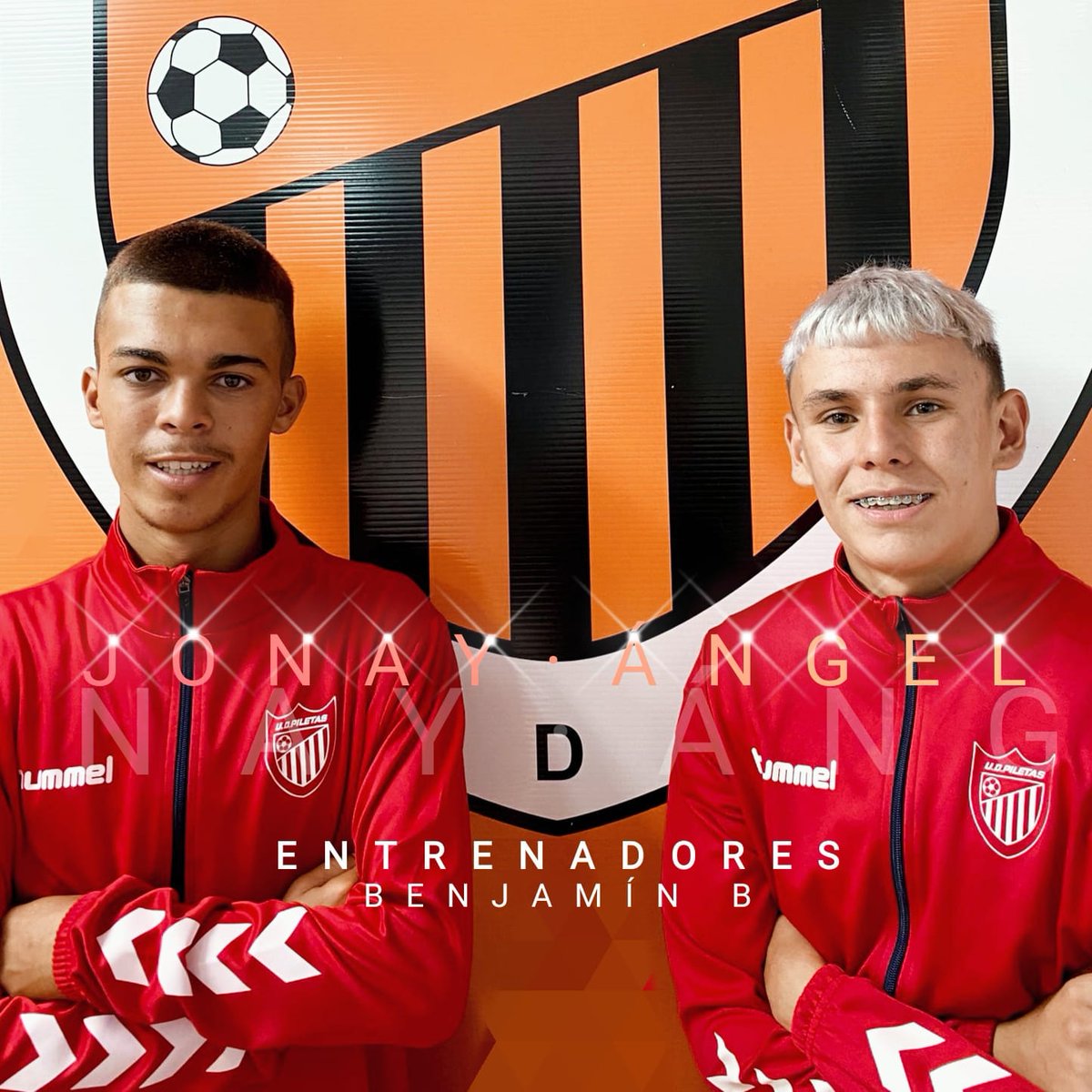 📢📝 Presentamos otra de las nuevas incorporaciones para la temporada 2022-23, "Ángel y Jonay" como entrenadores del Benjamín B.

Con ilusión y con ganas, se suman al nuevo proyecto del club en este nuevo reto.

#Bienvenidos a su nueva 🏠, deseándoles la mejores de las suertes.