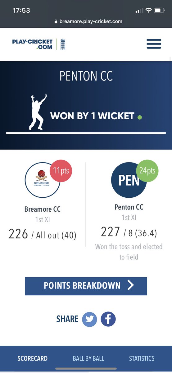 Breamore Cricket Club tweet media