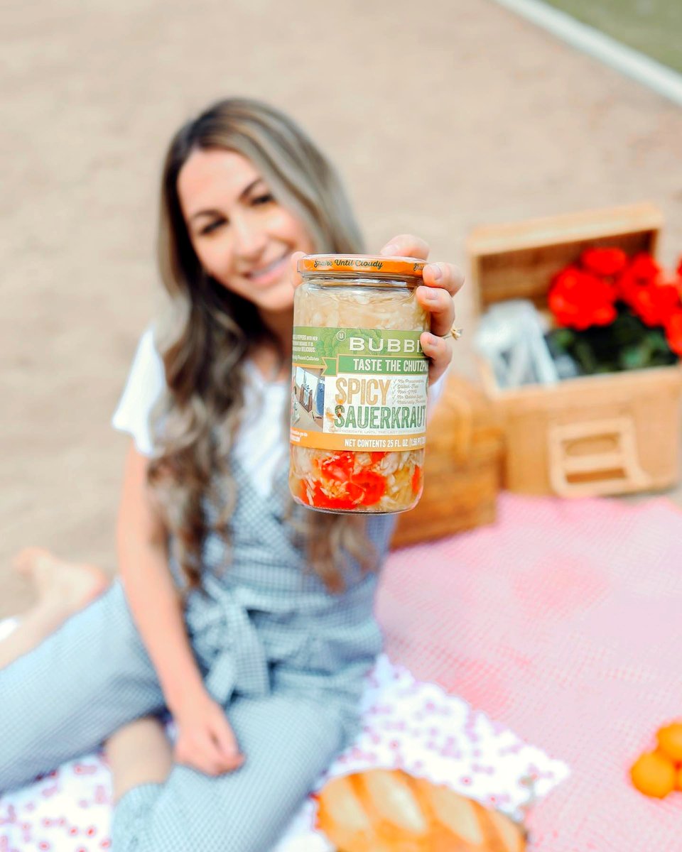 bubbiespickles's tweet image. Be a dear, Haleigh, and please show all the lovely people on the internet the best Spicy Sauerkraut in the world. @heytherehaleigh #repost