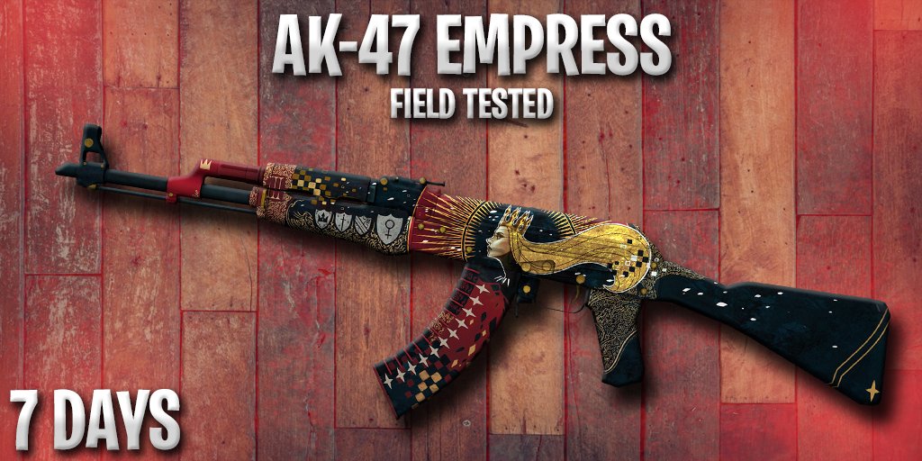 realcsgomercy's tweet photo. 💰AK EMPRESS FT💰
✅RT + Follow @realcsgomercy  
✅Like + subscribe https://t.co/QQTqTFhkut  (Proof)

⏳Rolling in 7 days
#csgo #csgogiveaway #giveaway https://t.co/KNCCvEIgfp