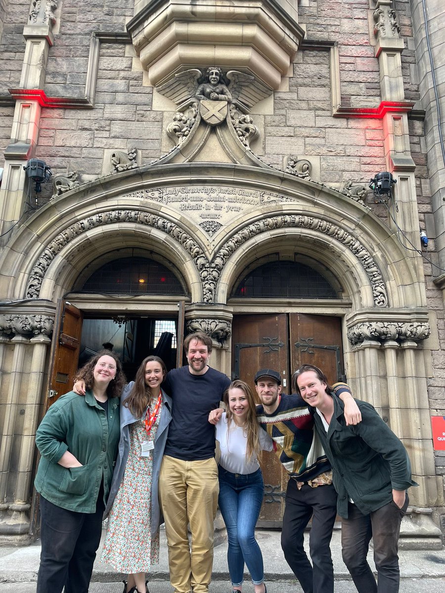 That’s the fringe run of @SheWolfShow come to an end🐺 I am so grateful for the amazing audiences we’ve had and so honoured to have worked with such an incredible team. I have lots more to say but, for now, here’s us feeling pretty chuffed at the end of a mad month @AssemblyFest