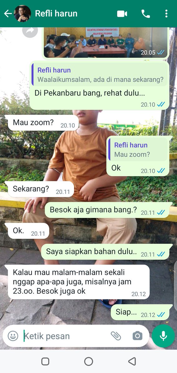 Insyaallah kalau tidak ada perubahan waktu. Jangan lupa ya nonton di chanel youtube RH besok...

#NoViral 
#NoJustive