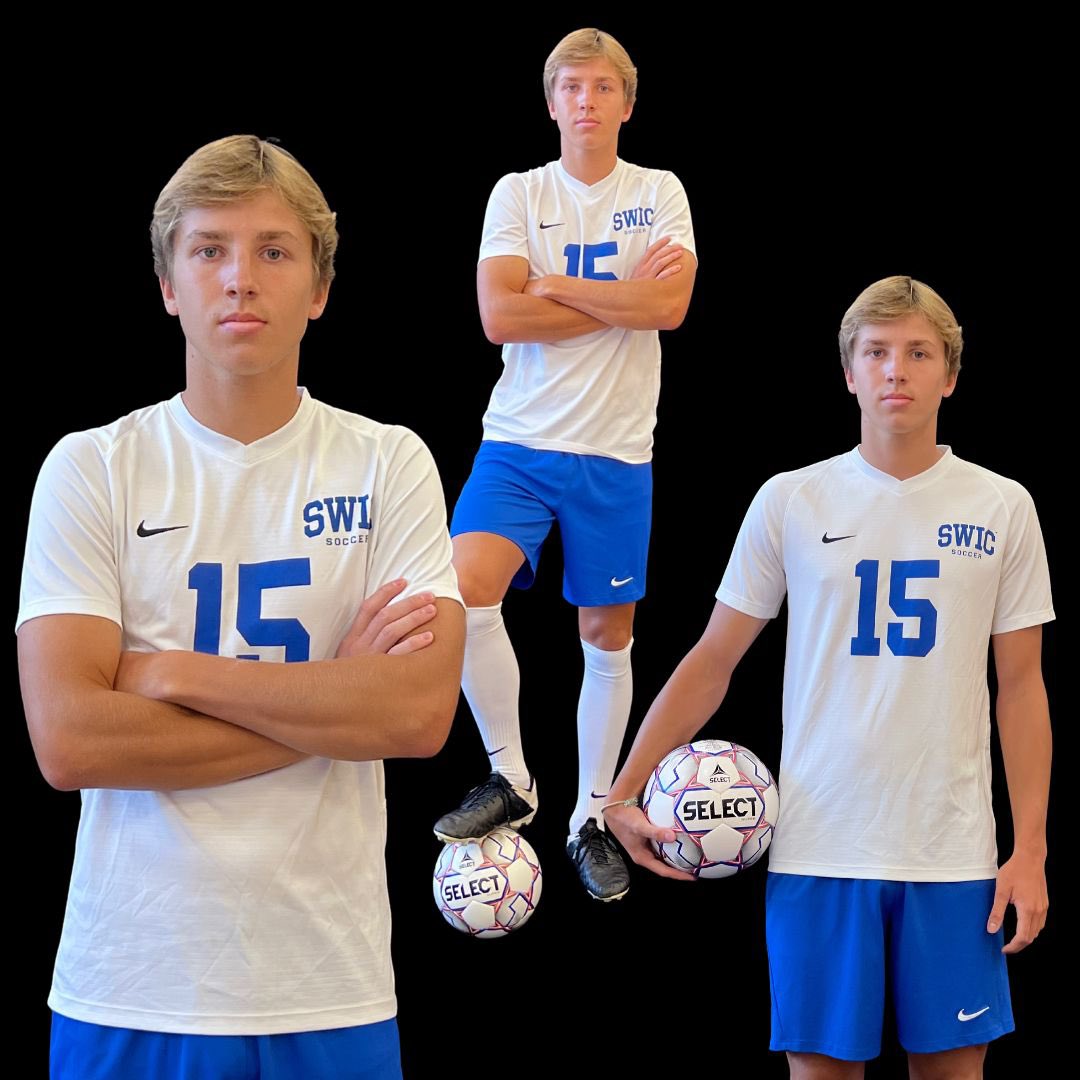 swic_msoc's tweet photo. Shout out to SWIC Midfielder @karsonbridges15 for scoring his first @NJCAA_Soccer goal and the game winner in yesterday’s 1-0 win over State Fair CC! https://t.co/lHH0Lyl40x