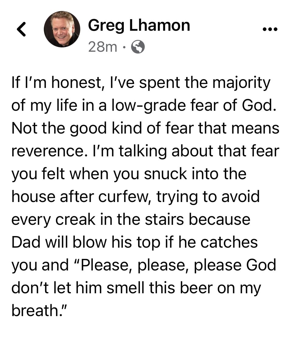 GregLhamon's tweet photo. Why I need to hear the #gospel daily. (1 of 6) https://t.co/oMb7A95q9g
