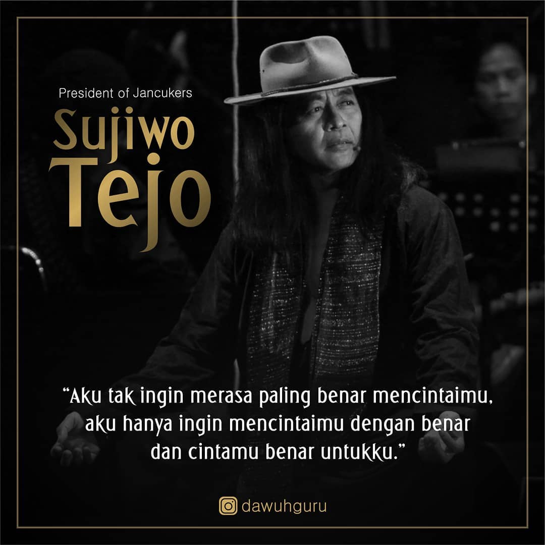 dawuhguru's tweet photo. “Aku tak ingin merasa paling benar mencintaimu, aku hanya ingin mencintaimu dengan benar dan cintamu benar untukku.”
.
.
(Sujiwo Tejo) https://t.co/ui98TFRH81