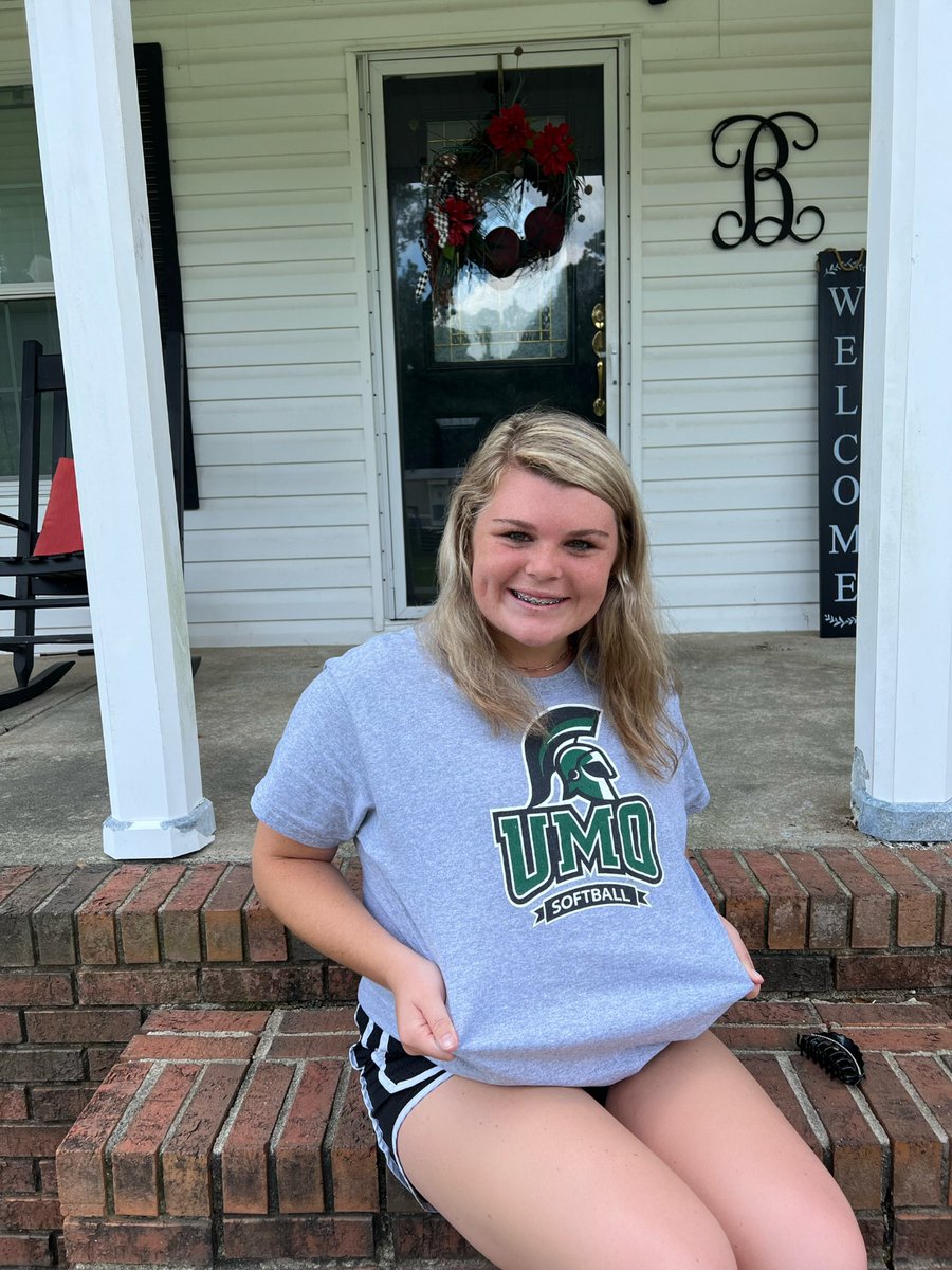Very blessed to announce that i have verbally committed to the University of Mount Olive to further my academic and softball career! GO TROJANS!! <a href="/UMO_CoachLuke/">Coach Luke - UMO</a> <a href="/CoachMandy13/">Mandy Sansbury🥎</a> <a href="/TJSmothers/">CoachTJ-UMO</a> <a href="/UMOSoftball/">Mount Olive Softball</a>