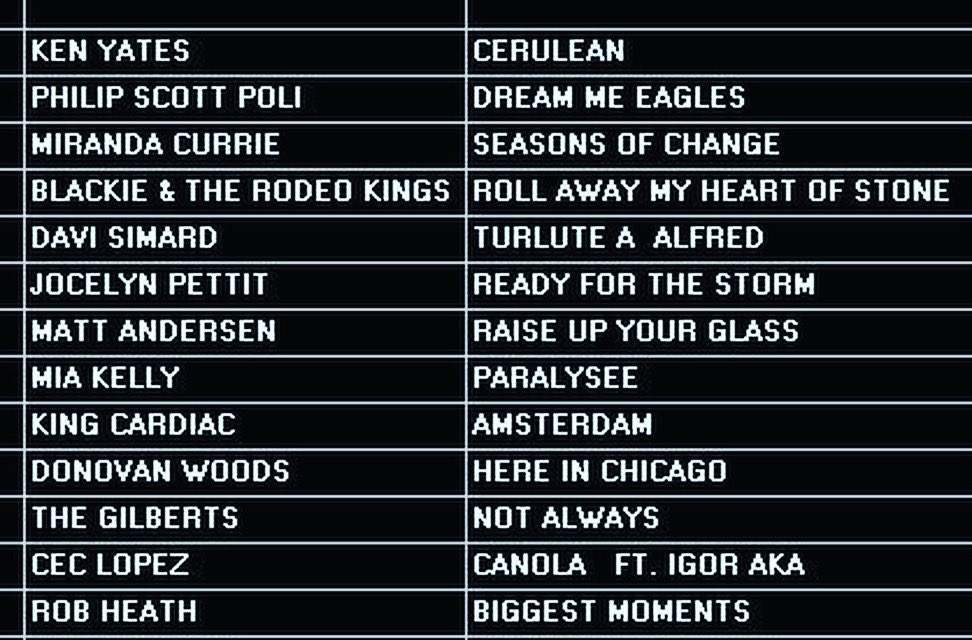 CdnRts 28/8 10pmE 🆕🎶 <a href="/therodeokings/">Blackie and the Rodeo Kings</a> <a href="/MiaKellyMusic/">Mia Kelly Music</a> @jocelyn_pettit <a href="/kingcardiacband/">King Cardiac</a> + <a href="/DaviSimard/">Dâvi Simard</a> <a href="/matt_andersen/">Matt Andersen</a> 💐👏🏻@ceclopez_ <a href="/TheGilbertsBand/">The Gilberts</a> <a href="/musicnovascotia/">Music Nova Scotia</a> + <a href="/Ken_Yates/">Ken Yates</a> #RobHeath <a href="/DonovanWoods/">Donovan Woods</a> Listen 🎧 erinradio.org TuneIn 91.7FM