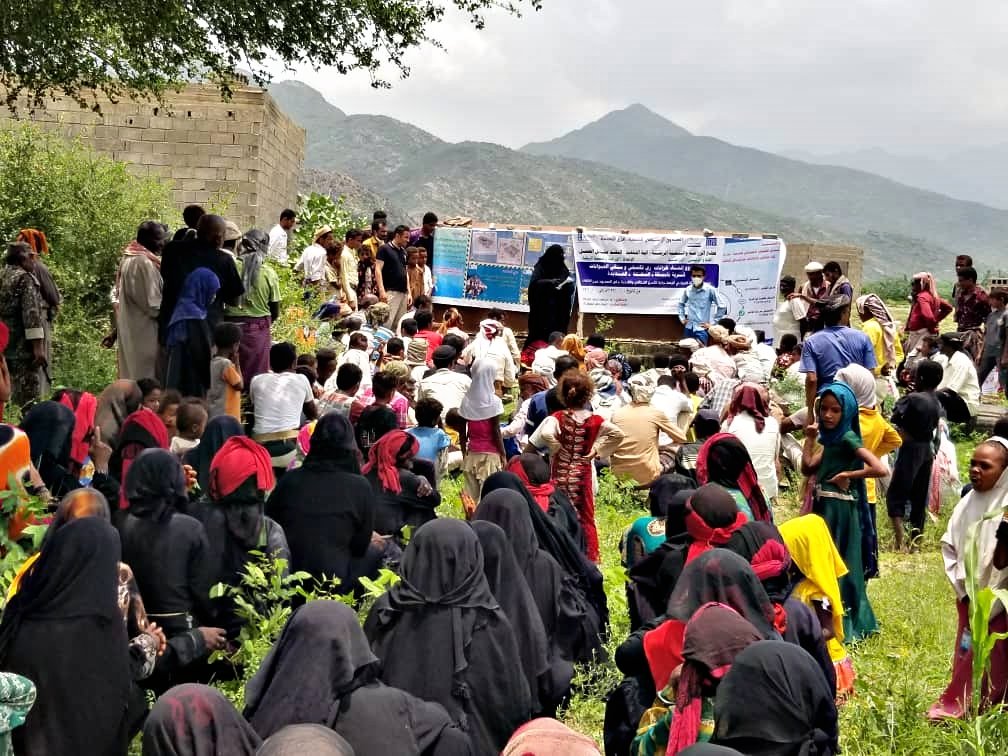 SFDYemen's tweet photo. Villagers of AlBlaybla launch building 6 #rainwater_harvesting tanks for irrigation & livestock as prioritized by poor farmers in AlSukhna #AlHodeida.
267 households will work #Cash4Works to enhance #food_security and #resilience
Food Security Resilience Response Project #FSRRP https://t.co/S8EucZNiMi