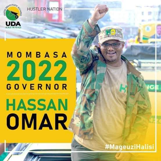 Stevesang44's tweet photo. Omar Hassan Sarai is the tweet. Mombasa people, free yourselves from Johoism cartels. Viva @HassanOmarH https://t.co/i8IDo9UfCN