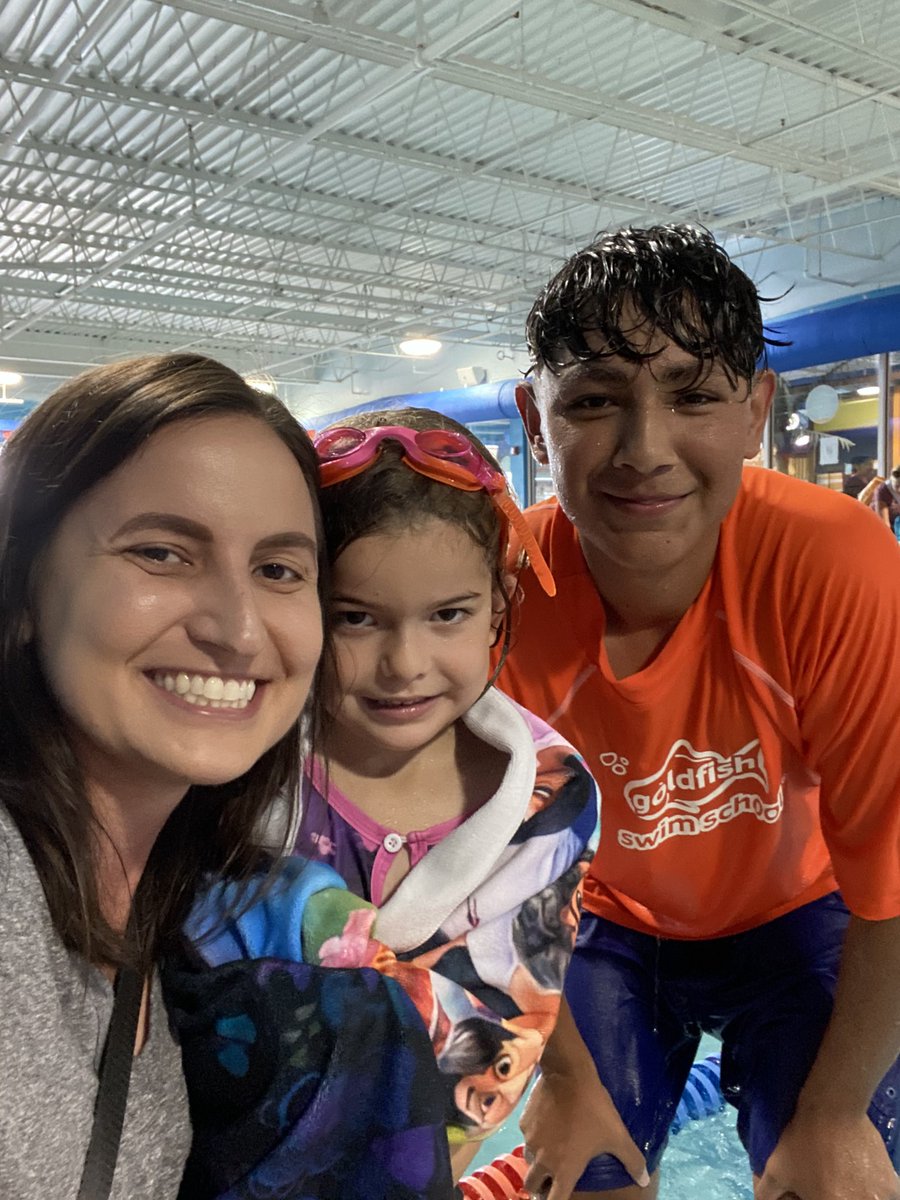 sra_watts's tweet photo. Full circle moment for me right here. My former student is now my daughter’s teacher. ❤��� 🏊🏻‍♀️ #MakingDifferences #MyHeartIsFull https://t.co/27kH4uHg2V