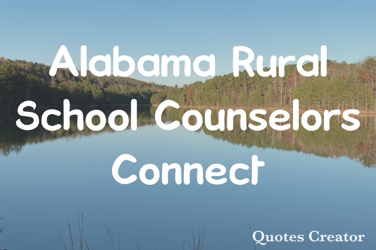 I’ve created a Facebook Group for rural school counselors in Alabama to connect and share resources with each other. We have unique challenges in rural schools.  Share with other rural school counselors please.