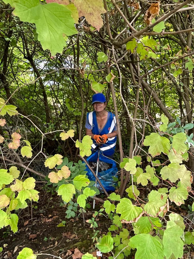 CanLager's tweet photo. 3 of us dragged ourselves backwards through a few hedges by the canal by #toplocks #southall & in 2.5 hours collected 30 bags of rubbish & 30 bags’ worth of unbaggables. Top picks - 2 car seats, a giant headboard & 9 giant nitrous oxide canisters. Back tomorrow 2pm. https://t.co/DibuwyErUv