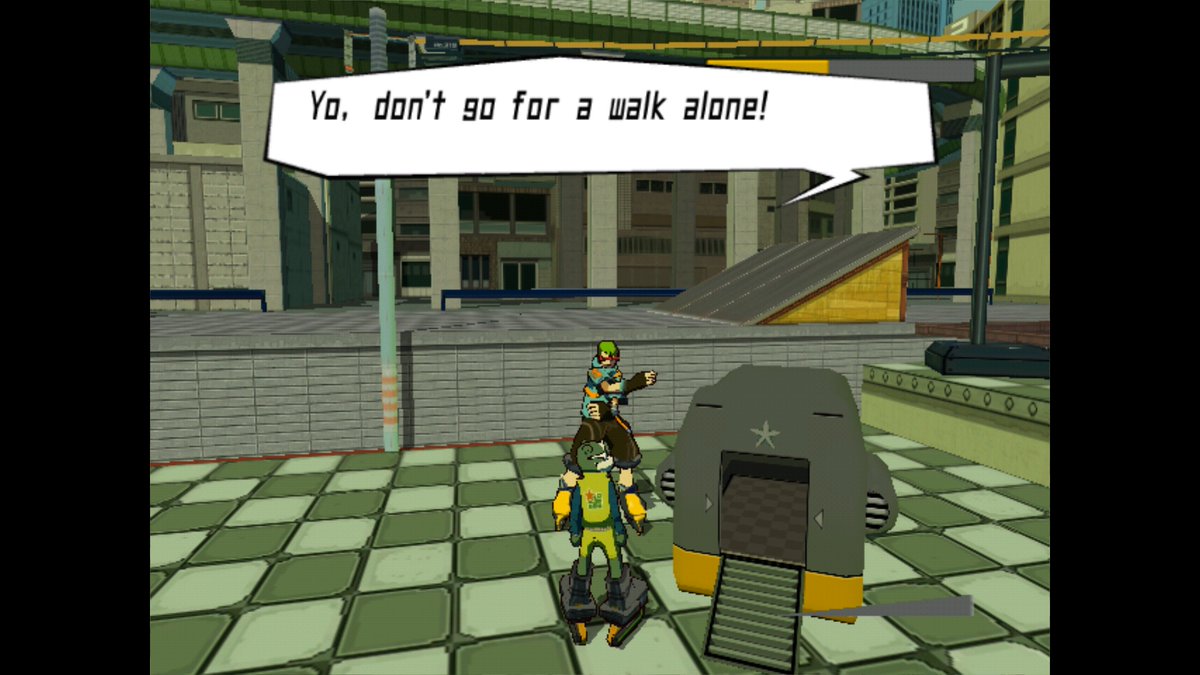 MaximScherbinin's tweet photo. I made JSRF mod that restores special JP dialogues for US version. 
If you're not aware, more characters were meant to have special dialogues for post-game characters, but localization team didn't translate them due to deadlines.
Mod is available for download in JSRF Mod Manager. https://t.co/aRBcz7NSva