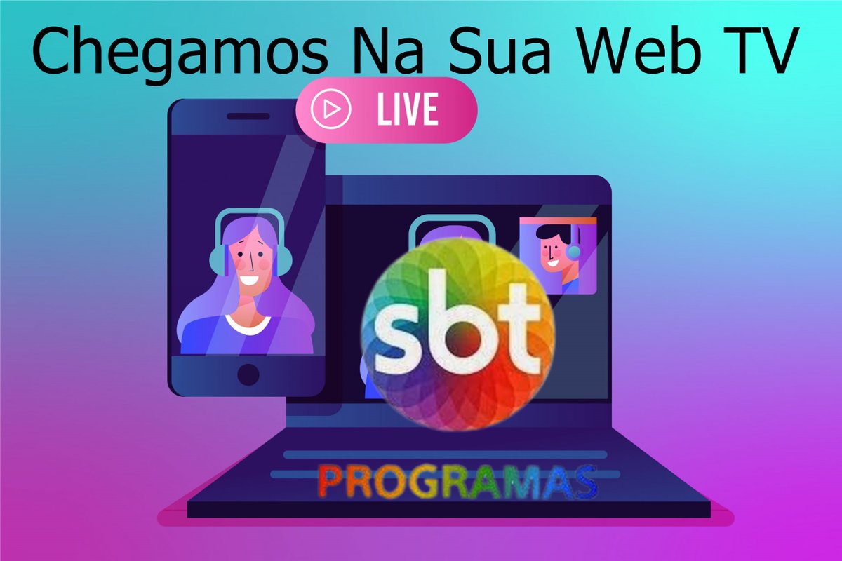 SBTProgramas_'s tweet image. Atenção Brasil E Mundo Chegamos Na Web TV! sbtprogramas.inscreen.tv