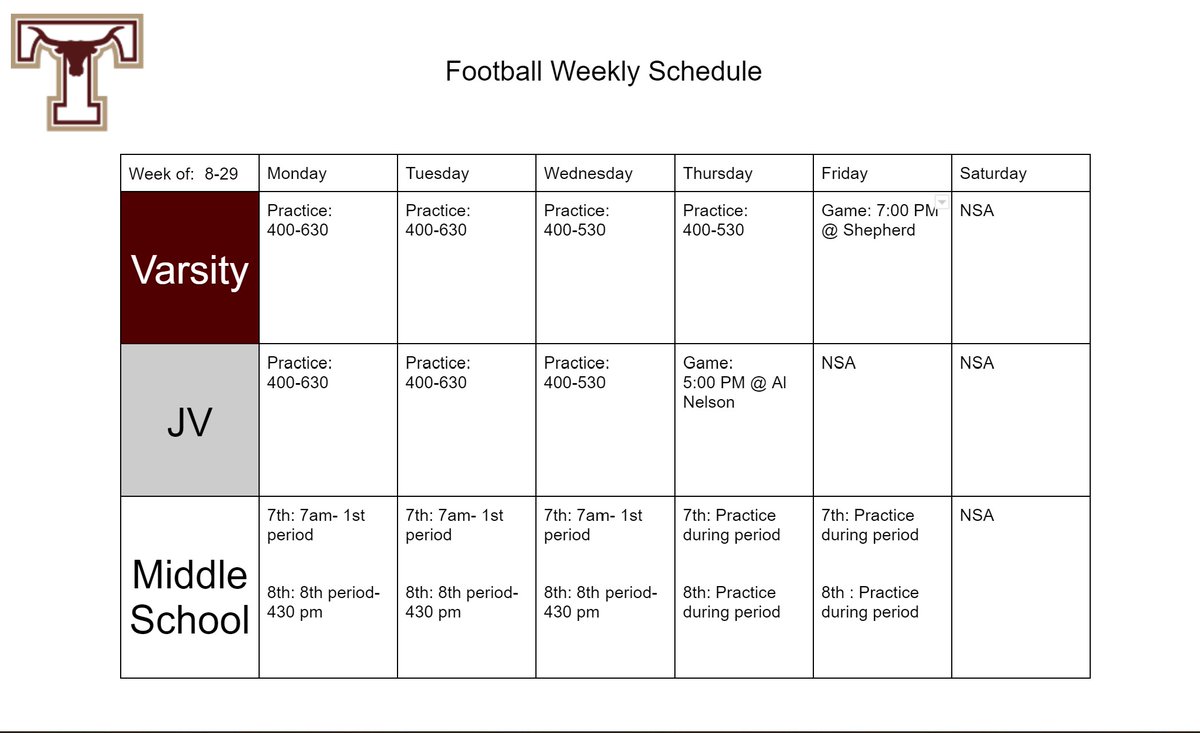Tarkington High School Football (@rtbtarkington) on Twitter photo 