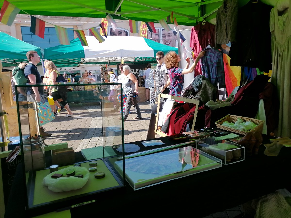 Maybe the most fun work day yesterday with <a href="/Cornwall_Museum/">Cornwall Museum and Art Gallery</a> at <a href="/CornwallPride/">Cornwall Pride 〓〓</a> Cheers for having us!