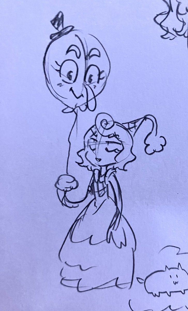 redennogard's tweet photo. Old drawings of carnival trio!!. I tried to figure out their personalities and here are the results:
-Beppi the silly clown
-Bonnie the tsundere baroness
-Djimmi a middleman and also is big fan of Sally!
#cuphead #beppi #beppitheclown #baronessvonbonbon #djimmi #djimmithegreat https://t.co/TCtsyqfCew
