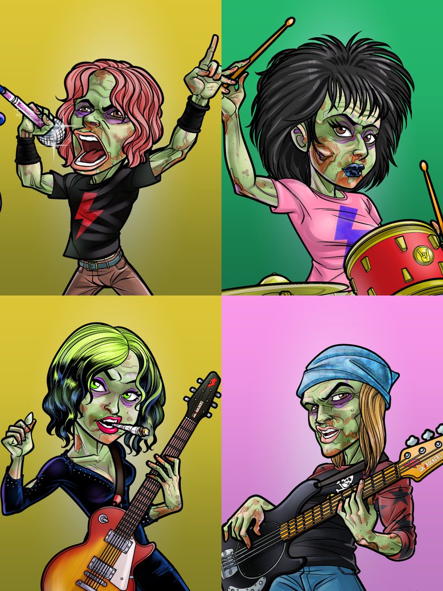 We love the creativity of our SolRockers community. One of our goals is to encourage and cultivate the creative process just like musicians do IRL.

Take a look at some of the Bands created by our community by combining individual <a href="/SolRockersNFT/">SolRockers x The GoodFellas</a> 

#SolanaNFTs  #Rock