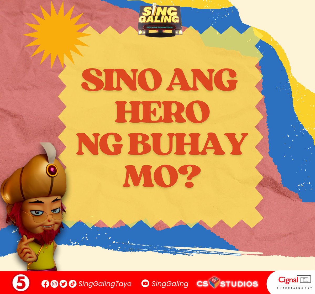 SingGalingTayo's tweet photo. Flex mo na ang lodi Hero ng buhay mo!! Tweet na yarn🫰🏻 

#SingGaling Unli Agosto-wanan https://t.co/4LyOsVmcXF
