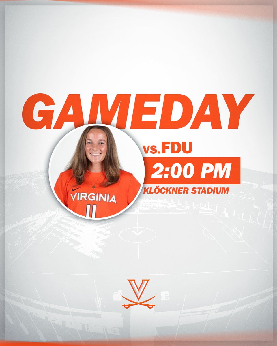 We're back at home today Hoos!

🆚 FDU
🕑 2 p.m.
🎟️: wahoowa.net/3PPIJ9G
📺 ACCNX: wahoowa.net/3R3ikqw
📊 Live Stats: wahoowa.net/3QUKT9i

#GoHoos🔶⚔️🔷 | #ALLIN⚽️🔥