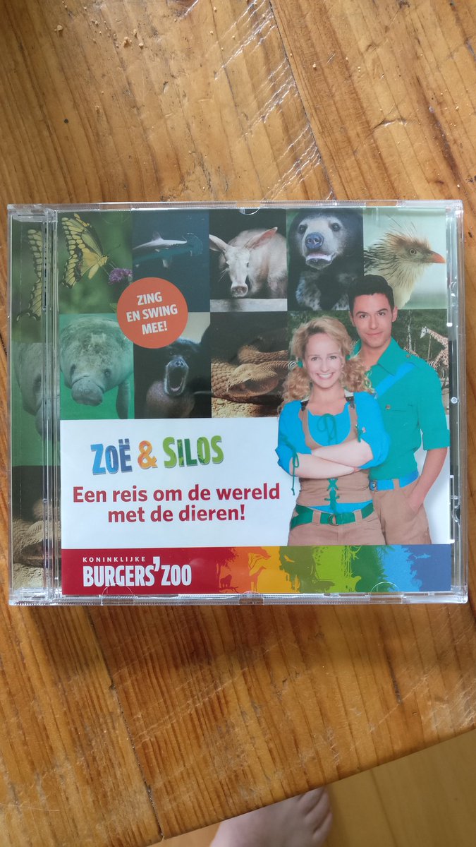 icroy's tweet photo. #nowplaying @arnoldjkreps Zoë en Silas - een reis om de wereld met dieren!
@burgerszoo @GeurtsIrene #zingmee #musical #knotsgek #hehegajemee #watisdatvooreendier https://t.co/MzZyNzex28