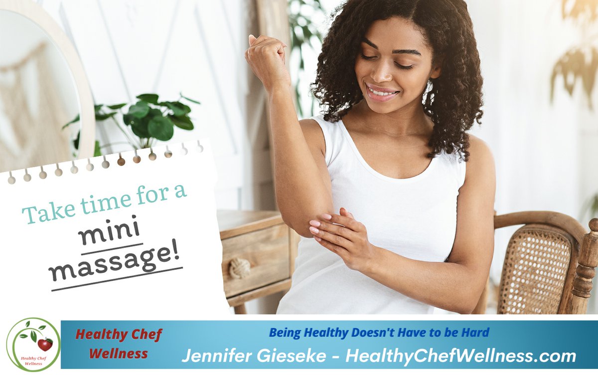 HealthyChefWell's tweet photo. Moisturize your hands and arms—take the time to massage your fingers, arms, and cuticles. https://t.co/NiDW4yJFxq
