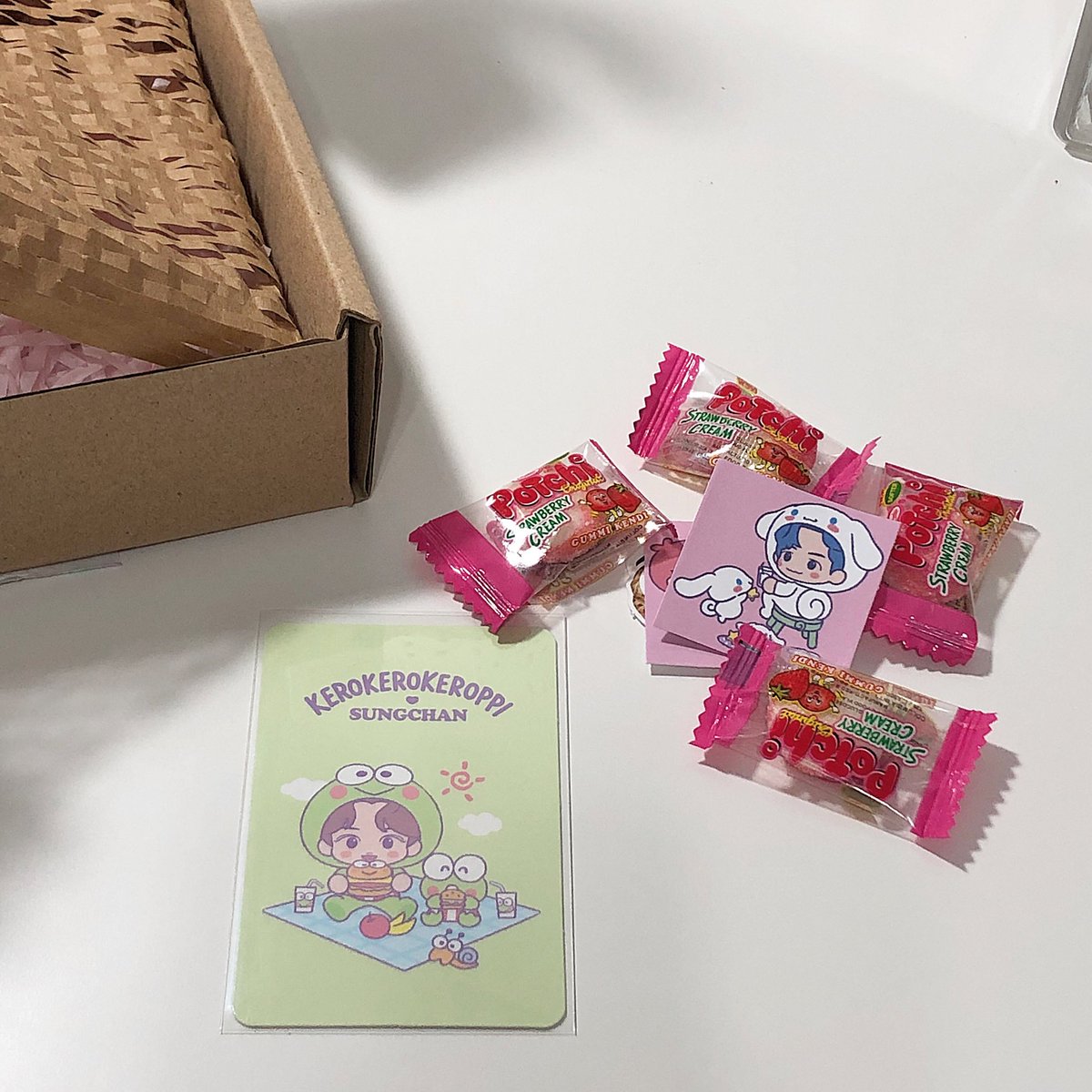 0811bns's tweet photo. hai effy @add2khart !! thank u again for trading with me 🤲🏻🤲🏻 + really appreciate your ecofriendly packaging!! 🥺 #e_ffydbacks #trade2khart https://t.co/kumYn2pDM4