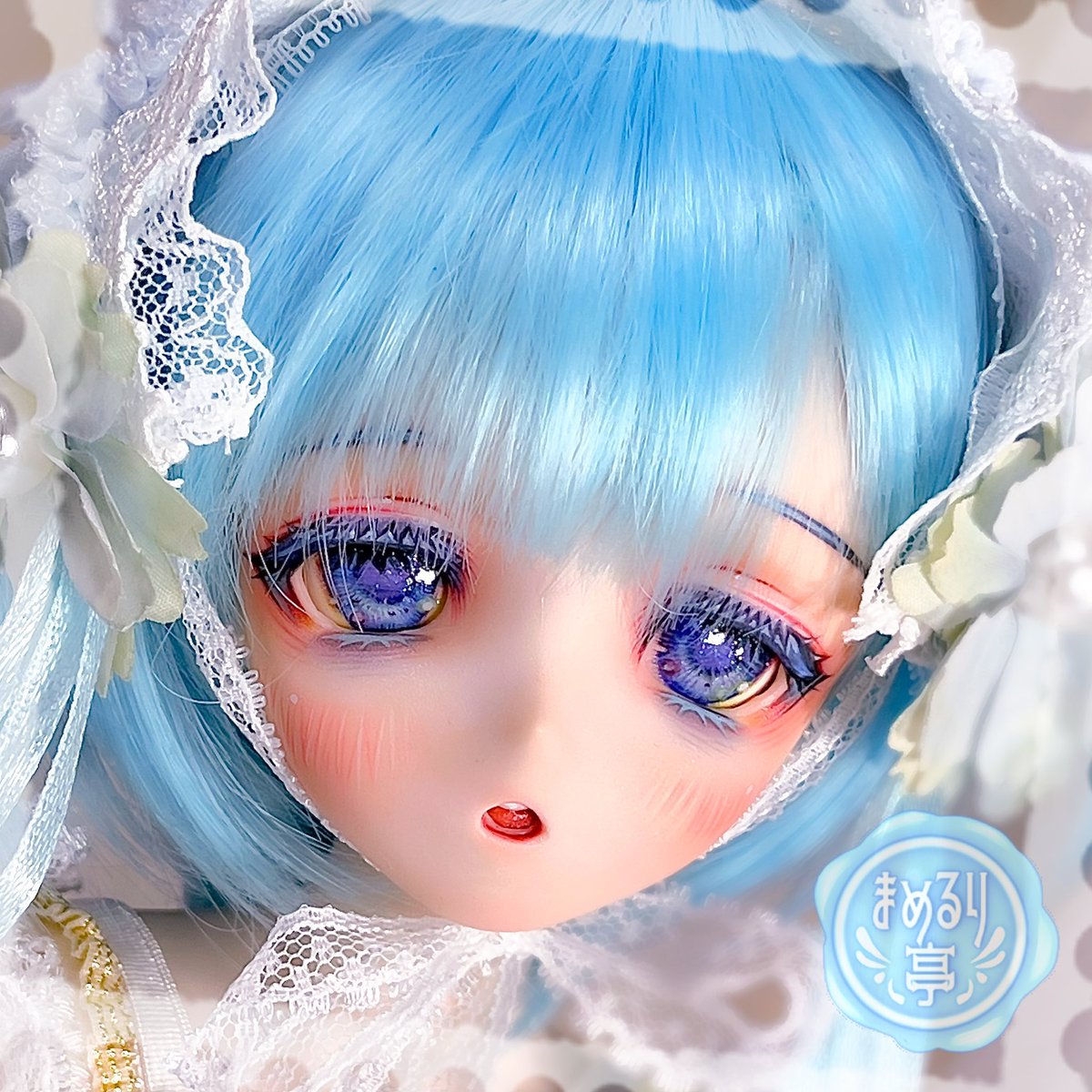 「猫っ子ねんどろいどくん達、DDH–03の青い子をショップに追加しましたまた、メイ」|ぽんこつ92＊まめるり亭🐈数量調査中のイラスト
