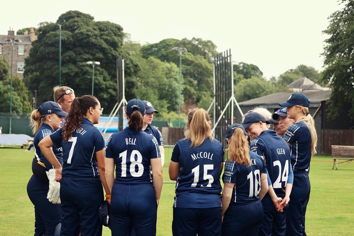 Fairbreak (@fairbreakglobal) on Twitter photo FairBreaK XI v Scotland
Match #1 - FairBreak won by 7 wickets by chasing down Scotland’s 127 runs in the 19th over.
Match #2 is at 2:50pm
<a href="/CricketScotland/">Cricket Scotland</a> #FBXI FairBreaK XI v Scotland
Match #1 - FairBreak won by 7 wickets by chasing down Scotland’s 127 runs in the 19th over.
Match #2 is at 2:50pm
<a href="/CricketScotland/">Cricket Scotland</a> #FBXI