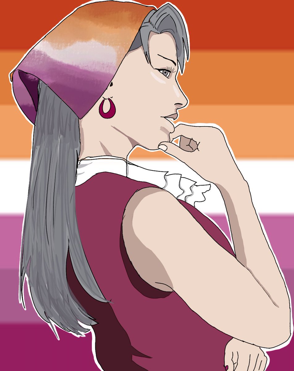 FauxCares's tweet photo. What if Bowl were a lesbian? Would that make a... Lesbowl? 
Art by Stranger. #FauxCaresFanArt https://t.co/DyMYmSknv0