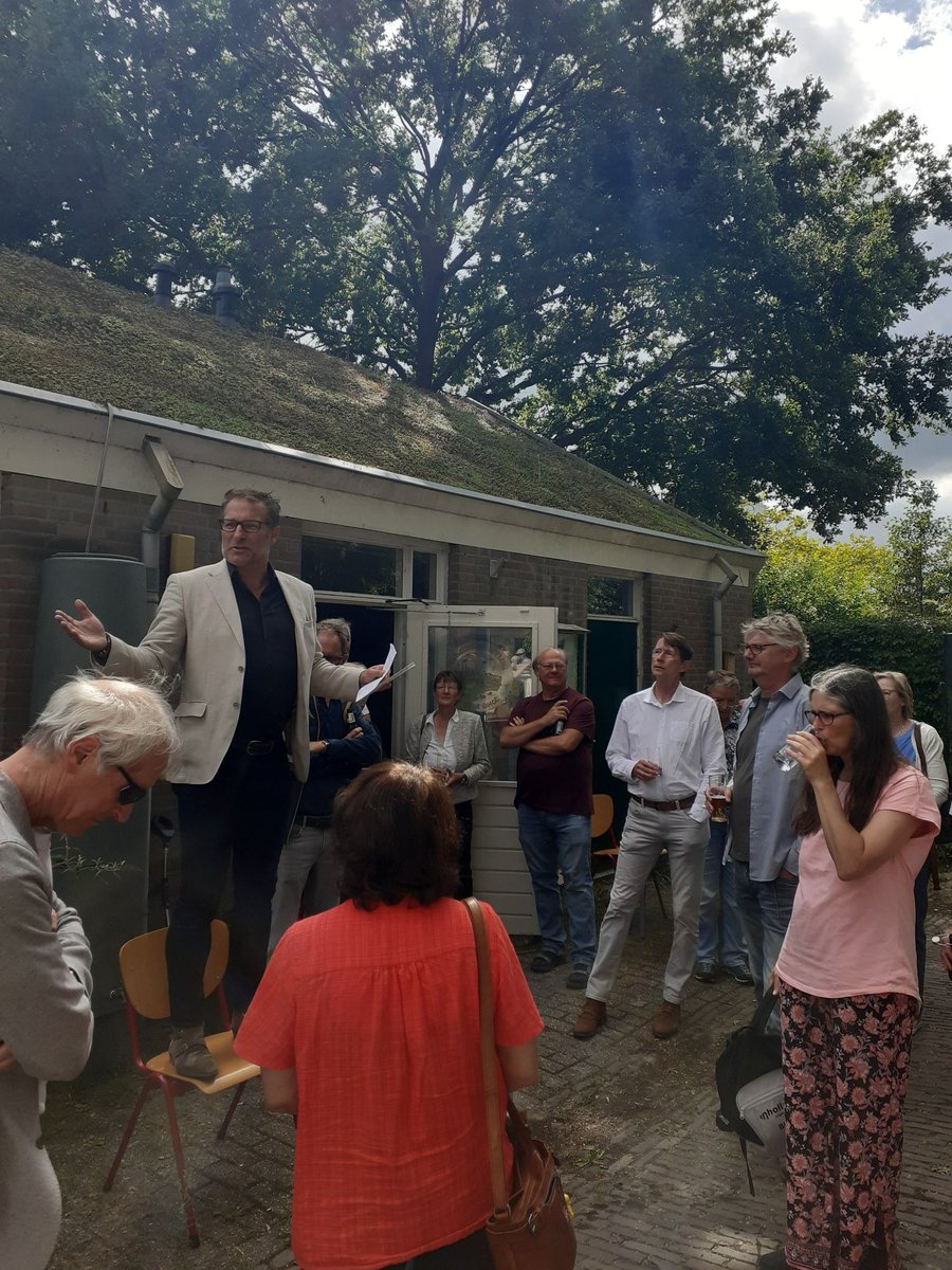 Voorzitter Pieter Aaldring opent het 60-jarige jubileum van @VogelwachtDelft . Wij wensen de leden nog vele jaren van goed werk!