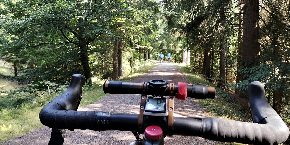 maitre_tawaki's tweet photo. Today I can combine the pleasant and the useful. Ferrying fence post bases purchased second hand from inside the #Thuringian #Forest to #Erfurt. My legs will hate me tonight, but it's a fine ride. https://t.co/GPOfo7IogX