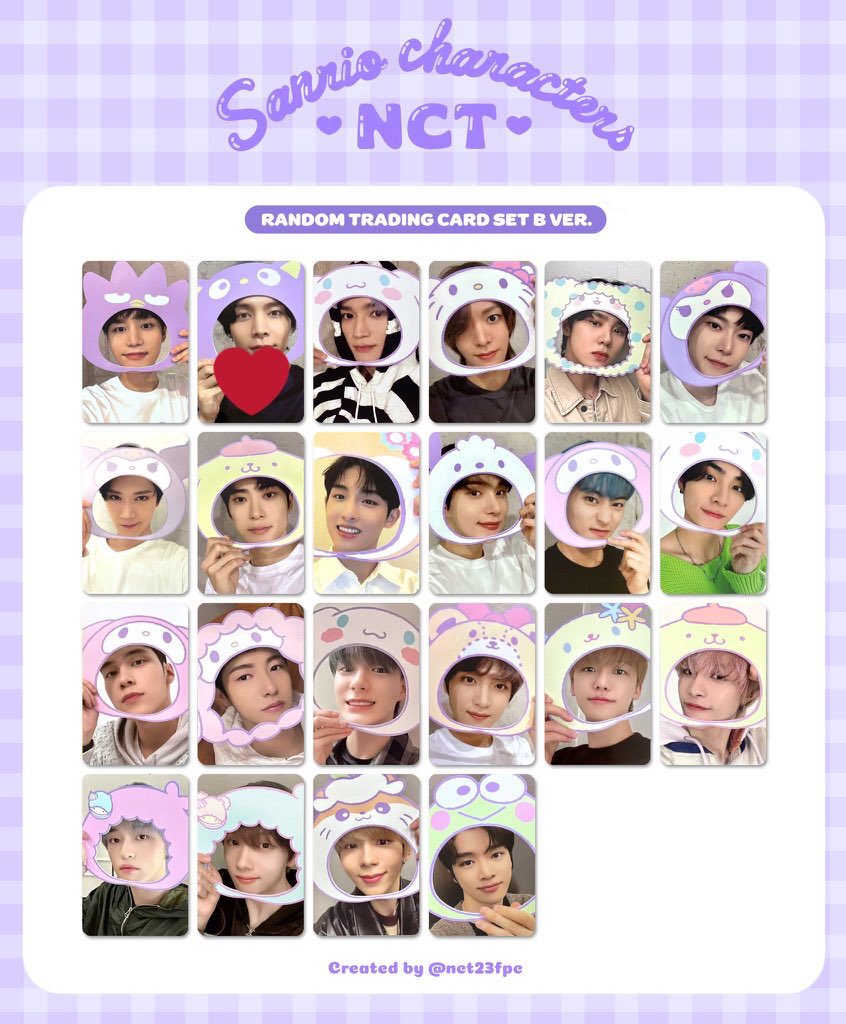 wonwoo_17_carat's tweet photo. NCT127 サンリオ トレカ 交換
SANRIO UNIVERSE イリチル MD

.
(譲)画像1枚目 💚

.
(求)画像2～3枚目 ❤️
※ジャニ各4枚ずつ求めてます。

.
8/28･29 SMT会場手渡し
または8/30 DFESTAでの
手渡し可能な方のみ🙆🏻‍♀️⭕️

条件合う方居られましたら
リプお願い致します🙇🏻‍♀️✨ https://t.co/OFKnZVf7rA