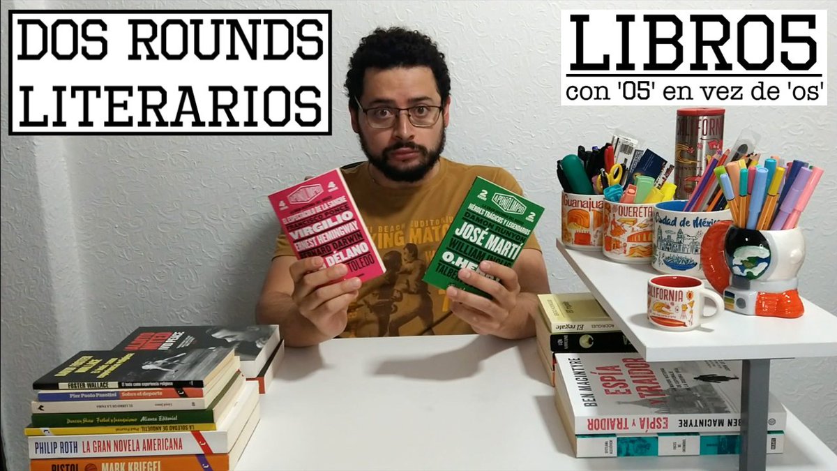 juandepapel's tweet photo. ¡Nueva reseña en #LIBR05!
Dos rounds de boxeo en un video.
A puño limpio 2 y 4 de @Almadia_Edit, @gonzolibros y @proceso
Cuentos y crónicas de Roma a México
https://t.co/Z2lK0VwfBQ
¡Pasen, vean, comenten y suscríbanse! https://t.co/aP4LjnaJAf