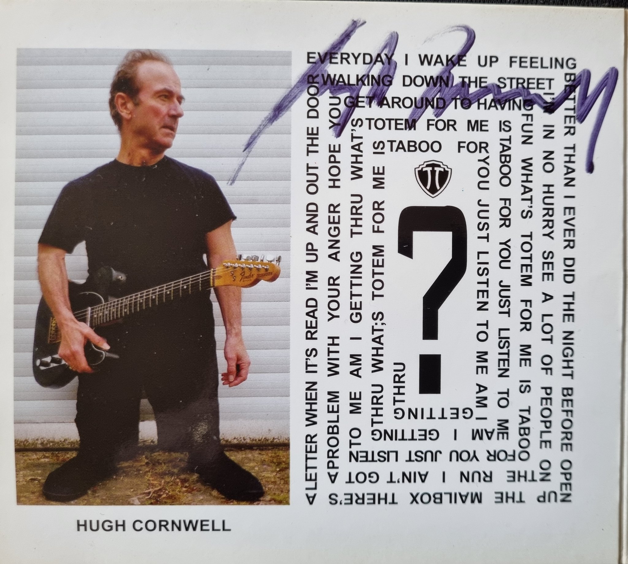 Happy birthday Hugh Cornwell 