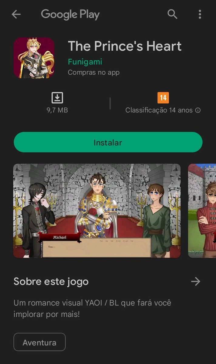 lulu_pass's tweet photo. Conheça The Prince's Heart, é um romance visual YAOI / BL que fará você implorar por mais!

Link:https://t.co/LvWvZi31JV

#ThePrincesHeart #FunigamiGames #LuluGamePass #Yaoi #Narrative #RomanceVisual #horror #indie #indiedev #indiegame #Medieval #Mobile #PlayStore https://t.co/1QoyJAODuv