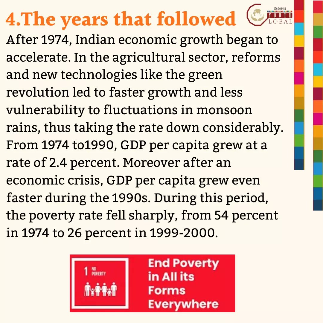 GoalsCouncil's tweet photo. Poverty is believed to be the source of woe of millions around the globe. We have come a long way from an 80% poverty rate to 10% in 75 years of India’s independence. Let’s take a look at how the journey has been throughout the 7 decades.
#nopoverty#75th#independence#sdg1 https://t.co/lOeWmUP5Xt