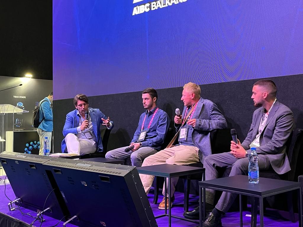 spacegoldcoin's tweet photo. AIBC conference Belgrade went well, next one is Malta in November #Crypto #cryptocurrecy #ELONMUSK #BSC #Bitcoin #hiddengems https://t.co/TqDaWgBXdf