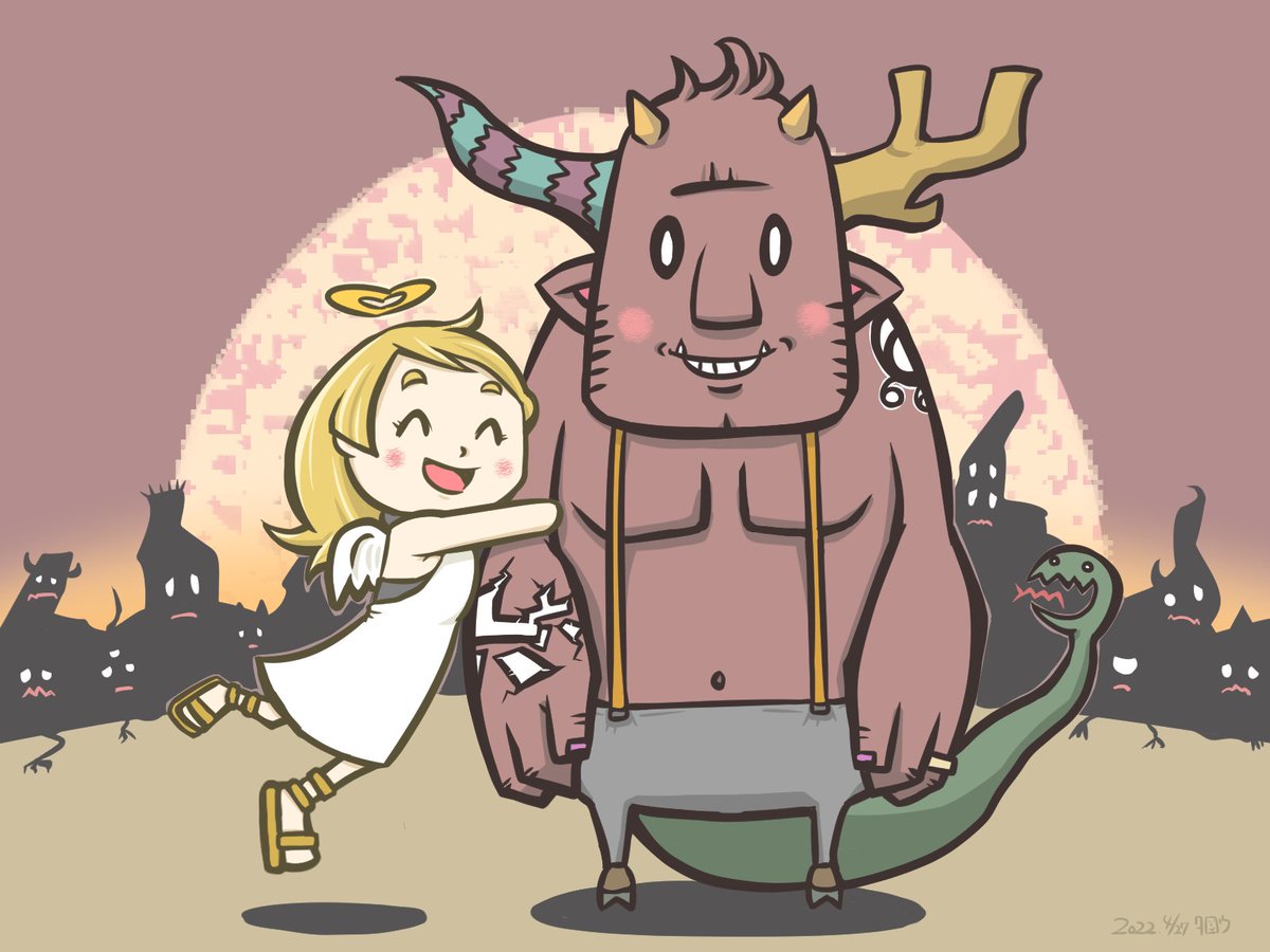 「#笑顔の絵でその人の性格がわかるらしい 」|タロウ@一日一絵のイラスト