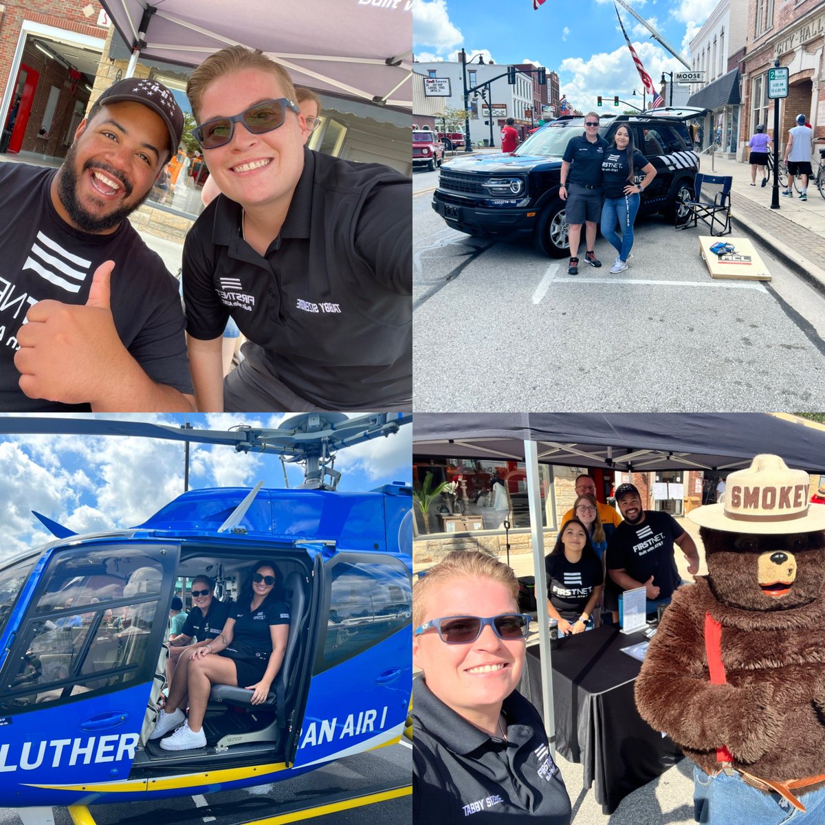 TabithaSizemo14's tweet photo. #FirstNet Supporting our First
Responders at the Ultimate First
Responders Event In New Haven,
Indiana. What an amazing day! 🎉🥳
#FirstNet &amp; Family #SupportourFR
@soards @dianaotis
@BrianWest_GLM @GreaterLakesMkt @theeastregion @FirstNet https://t.co/mqMyF9Q22m